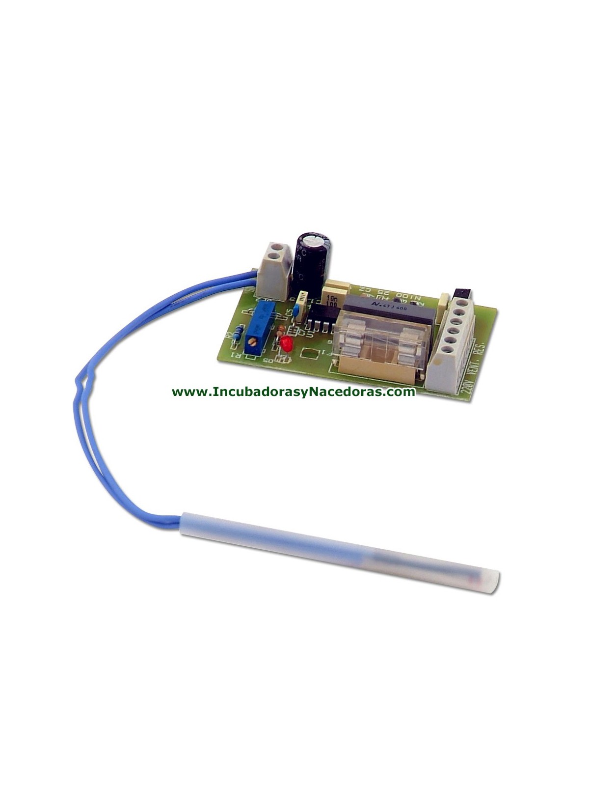 Termostato placa para incubadoras Corti