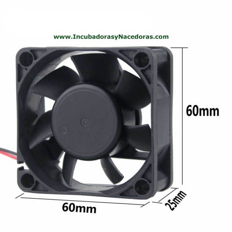 Medidas Ventilador brinsea mini serie Eco y Avance
