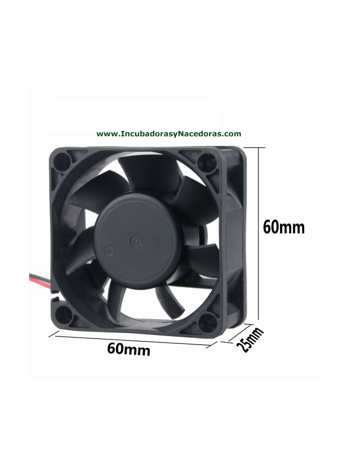 Medidas Ventilador brinsea mini serie Eco y Avance