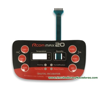 Interruptor de membrana Rcom 20 Max