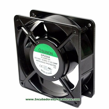 Ventilador incubadora Fiem Inca