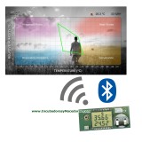 Termómetro/higrómetro de calibración con Bluetooth para incubadora