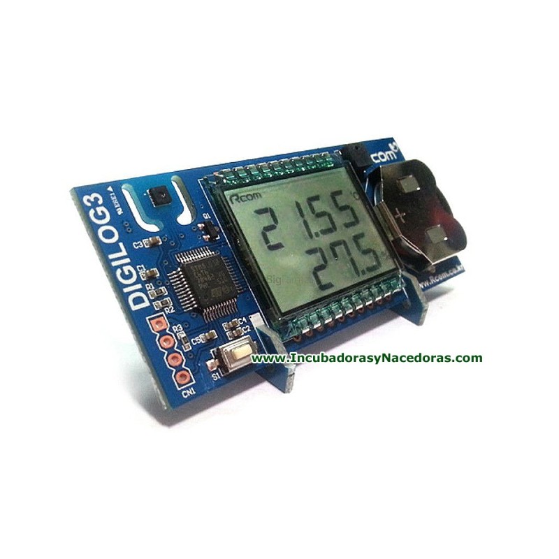 Termo-Higrómetro Digital RCOM para calibración de incubadoras
