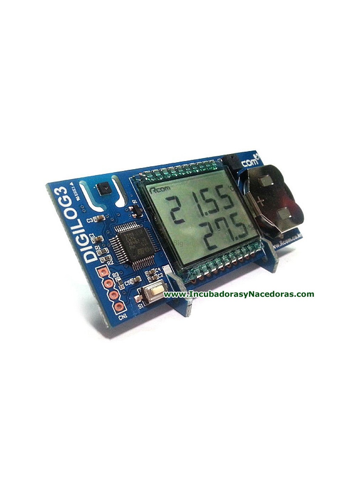 Termo-Higrómetro Digital RCOM para calibración de incubadoras