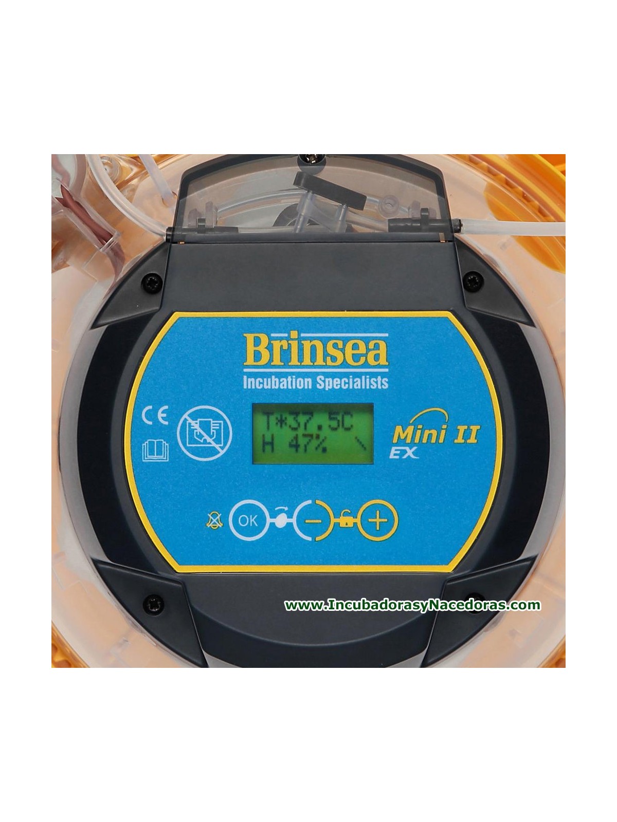 Incubadora Brinsea Mini II EX control de humedad y temperatura