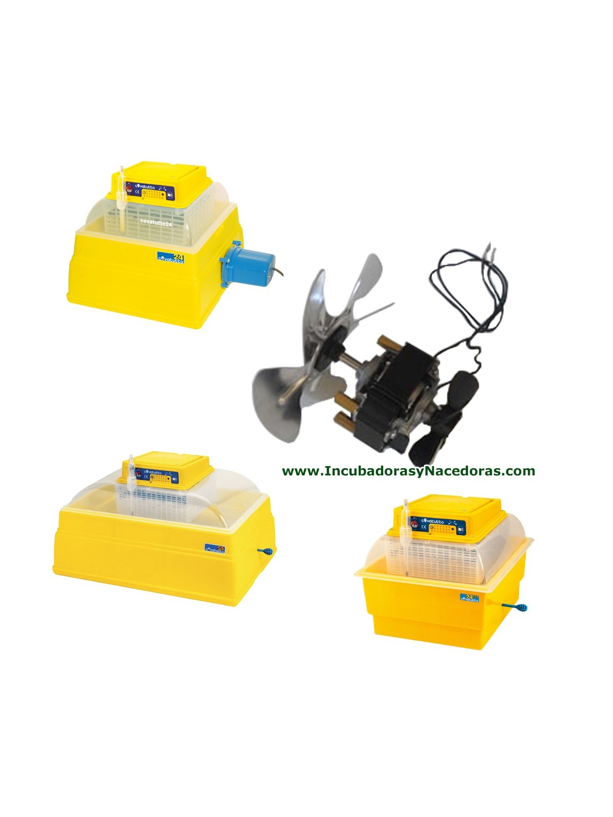 Ventilador incubadoras COVATUTTO 24/24ECO/54