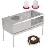 Criadora pollitos Baby Park con calefactor Nanny Hen