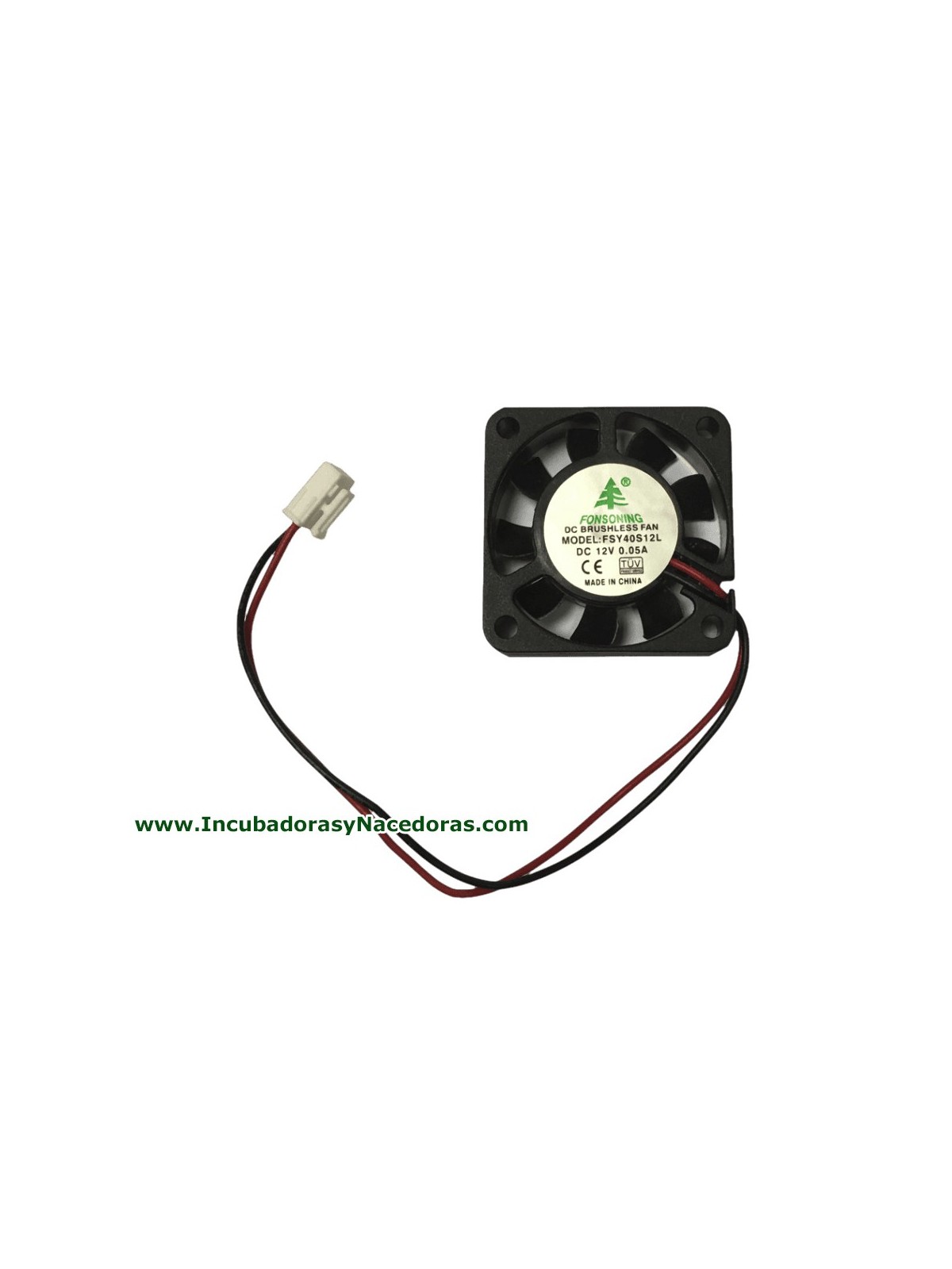 Ventilador incubadora Rcom Mini