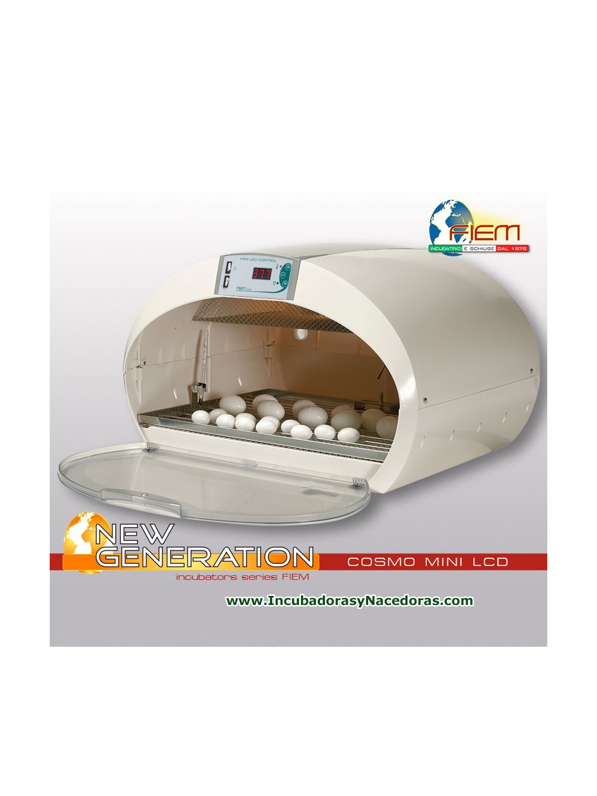 Incubadora Fiem Cosmo MINI LCD nueva generación