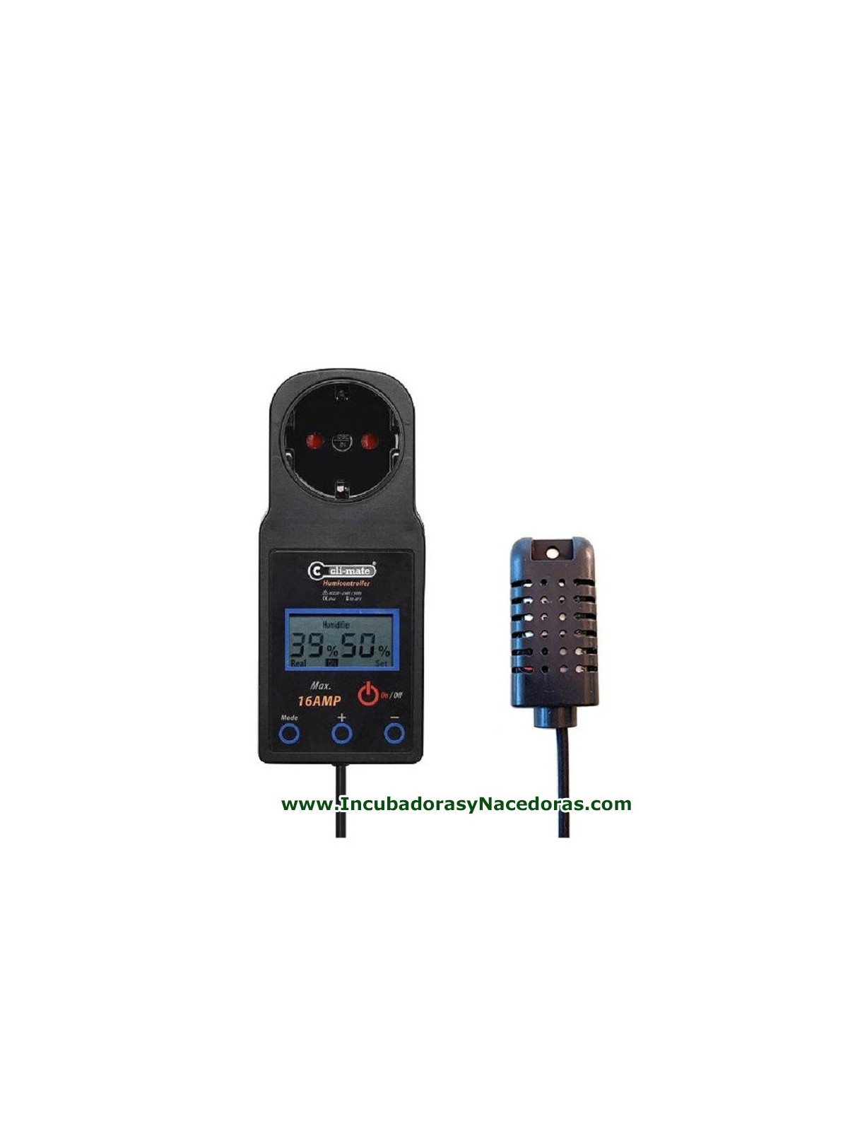 Controlador de humedad para incubadoras