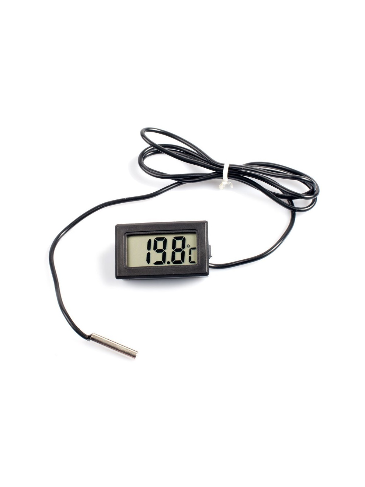 Termómetro Digital con Sonda de 98 cm para Incubadoras, Terrarios y Criadoras