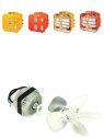 Motor más ventilador para incubadoras COVATUTTO 120 108 162