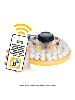 Incubadora Brinsea Maxi 48 Connect | Control móvil