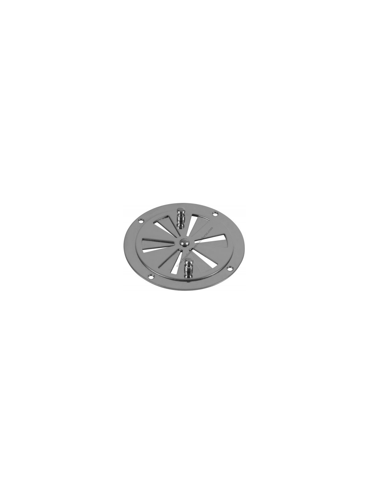 Roseta de ventilación inox para incubadoras 85 mm