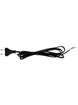 Enchufe 2 conductores con cable fexible 2 mt. (Euro cordón)